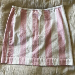 Madewell Gamine Skirt in Cara Stripe Size 2